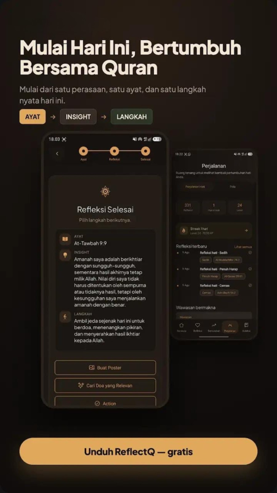 Mulai Hari Ini, Bertumbuh Bersama Quran